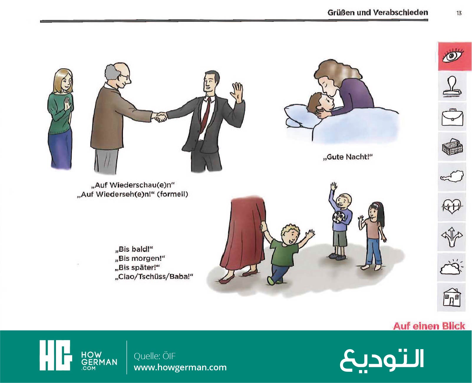 تعلم الألمانية بالصور وبسهولة